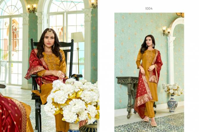 Gungroo By Sweety Chinon Silk Designer Kurti With Bottom Dupatta Wholesale Price In Surat